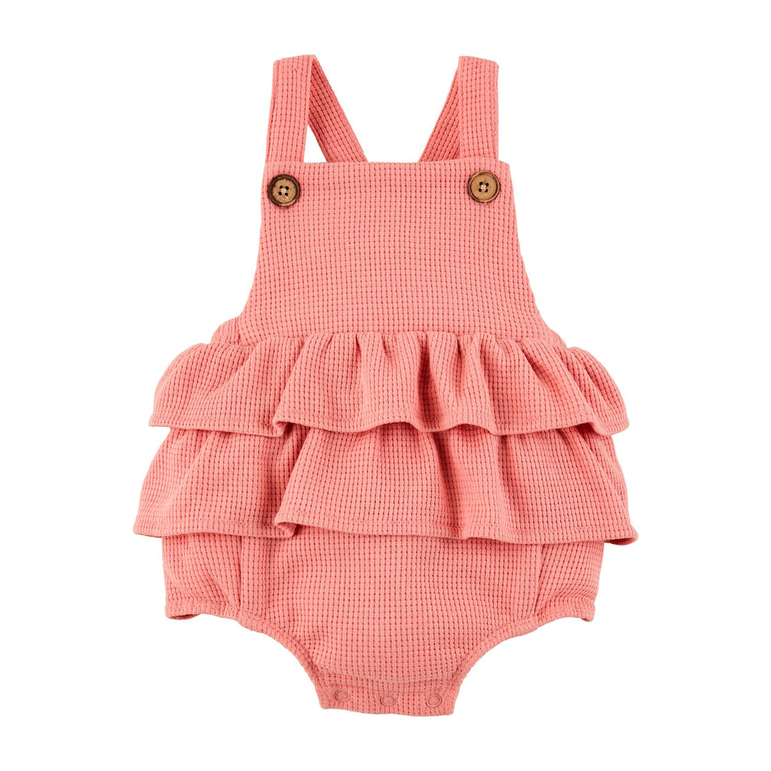 Pink Ruffle Bubble Romper