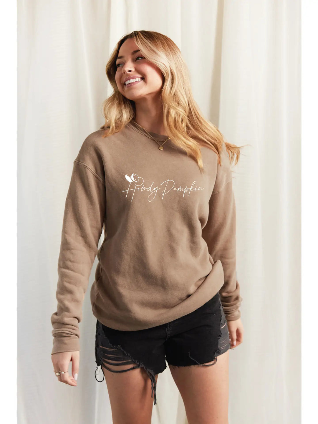 Howdy Pumpkin Graphic Sweatshirt
