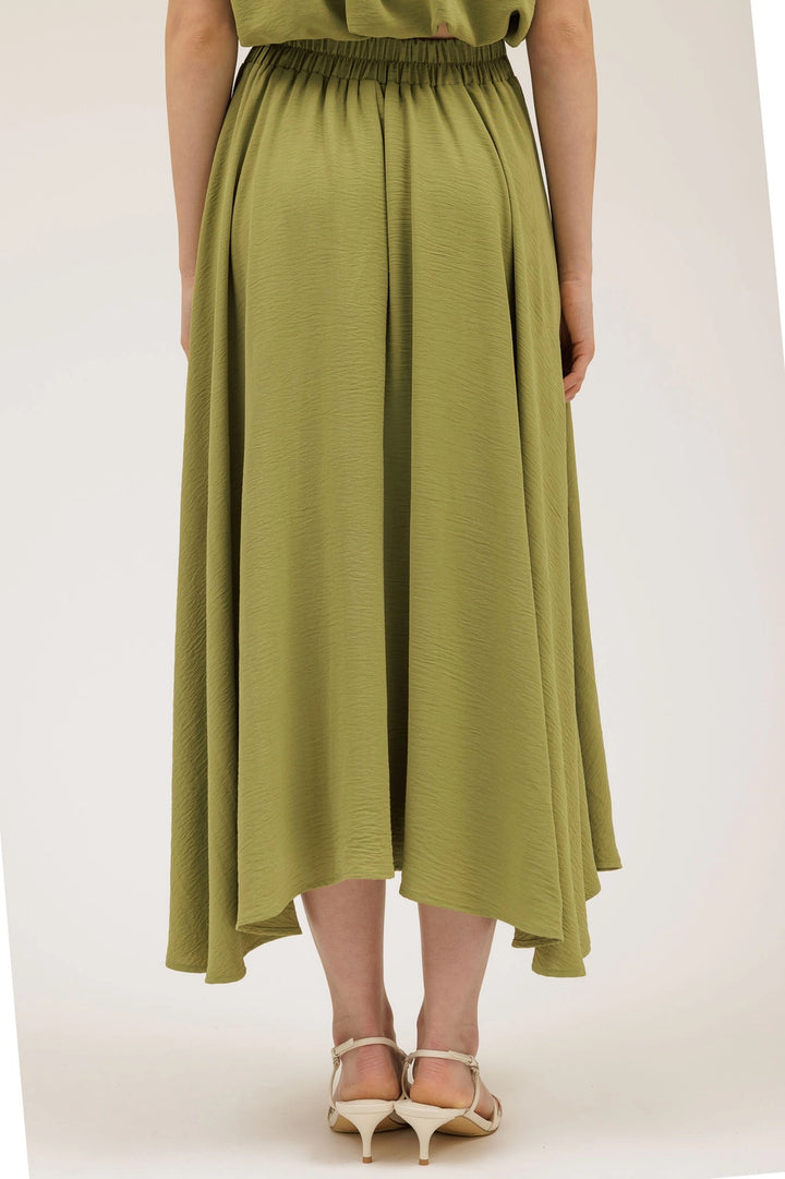 Hattie Pleated Midi Skirt