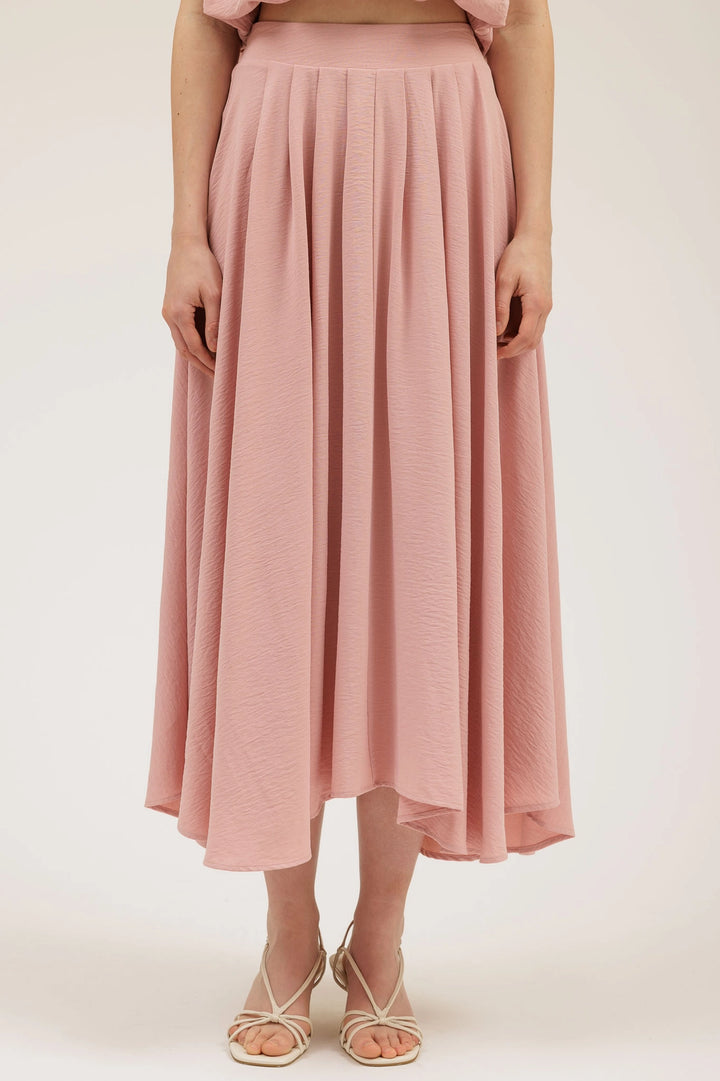 Hattie Pleated Midi Skirt