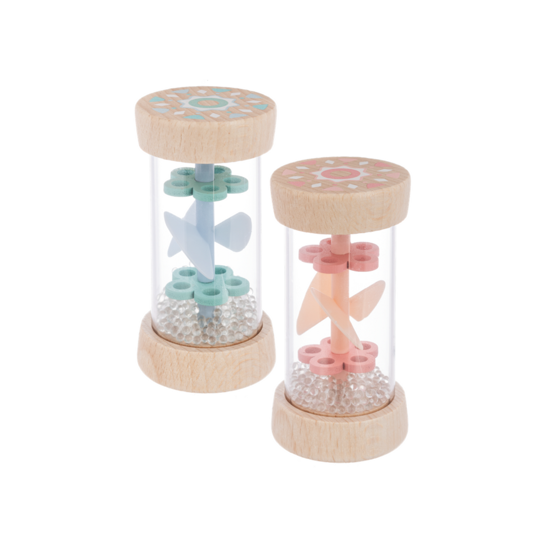 Wooden Mini Rainmaker Rattles
