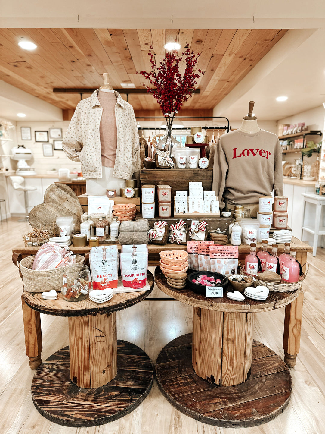 New Displays Bring Valentine's and Neutrals to the Spotlight