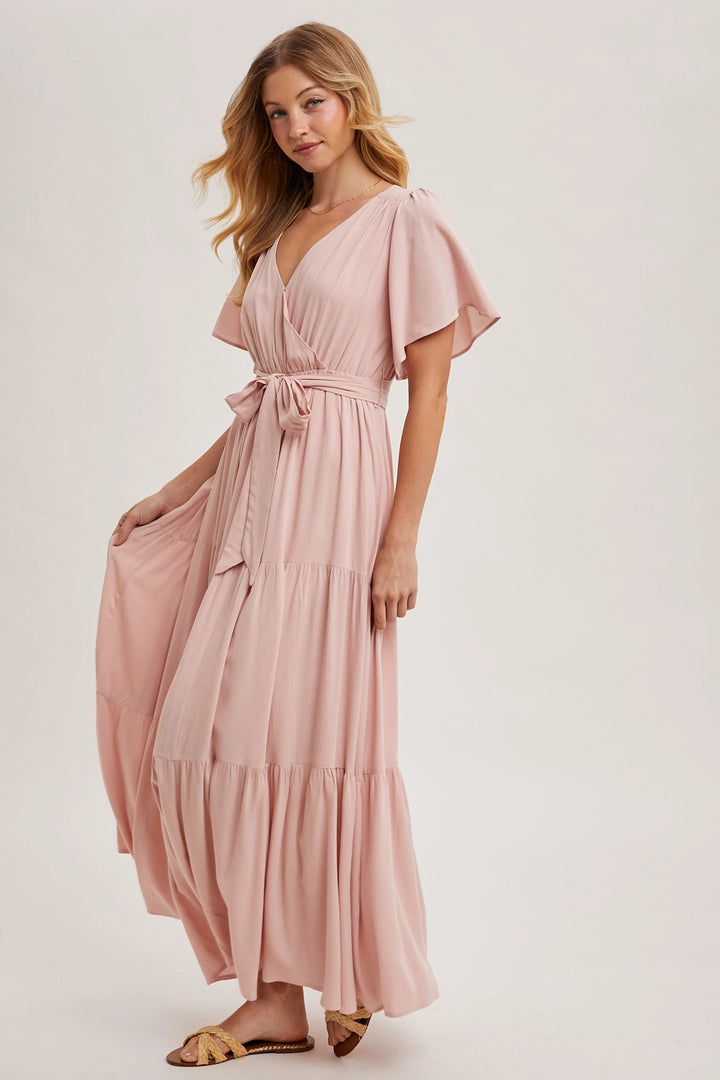 Tallia Tiered Maxi Sundress