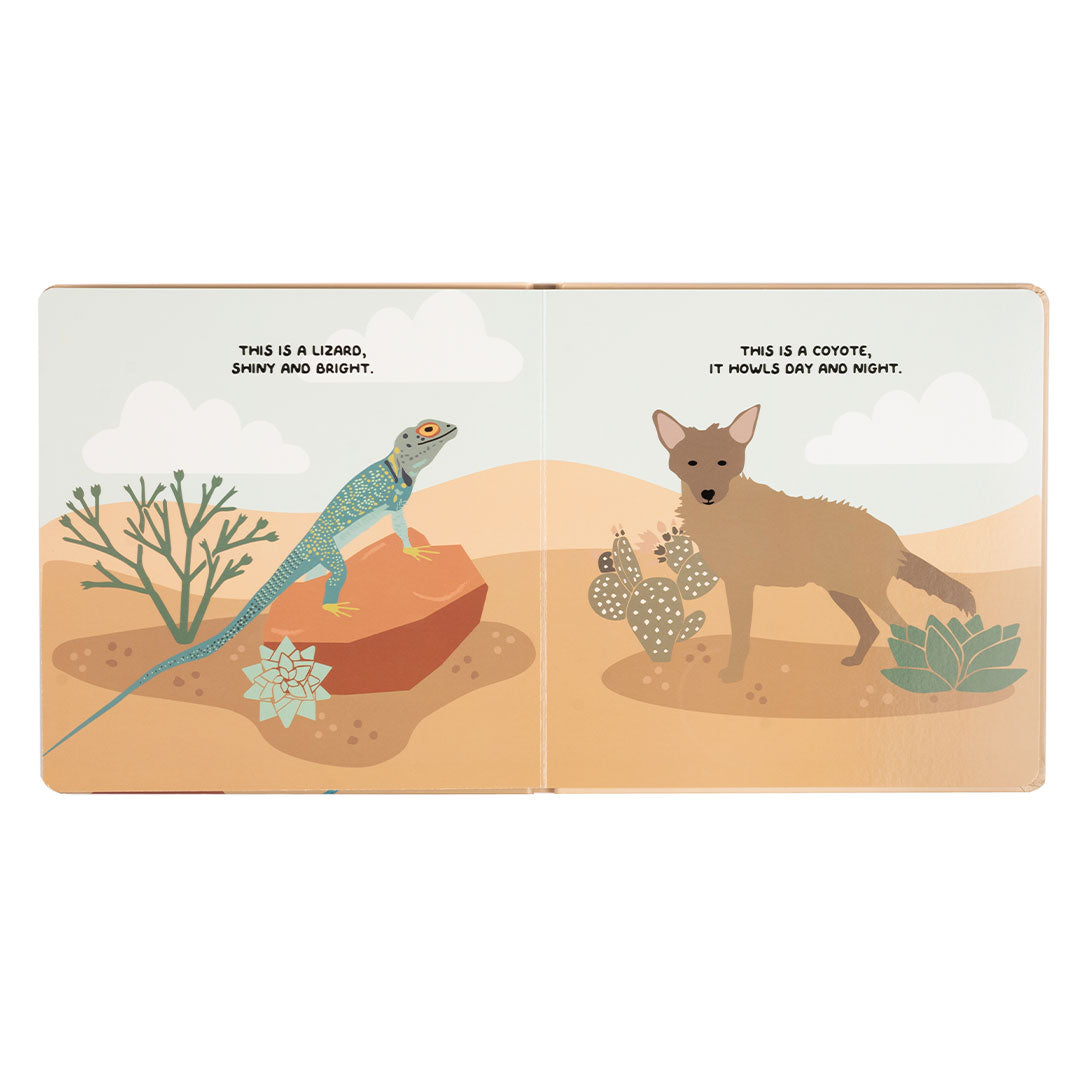 Desert Friends Western Baby Board Book