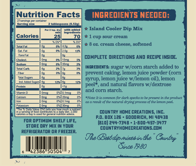 Coastal Kitchen Dip Mix