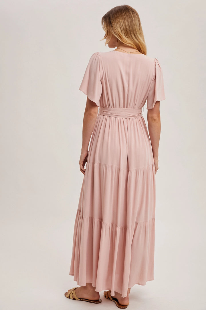 Tallia Tiered Maxi Sundress