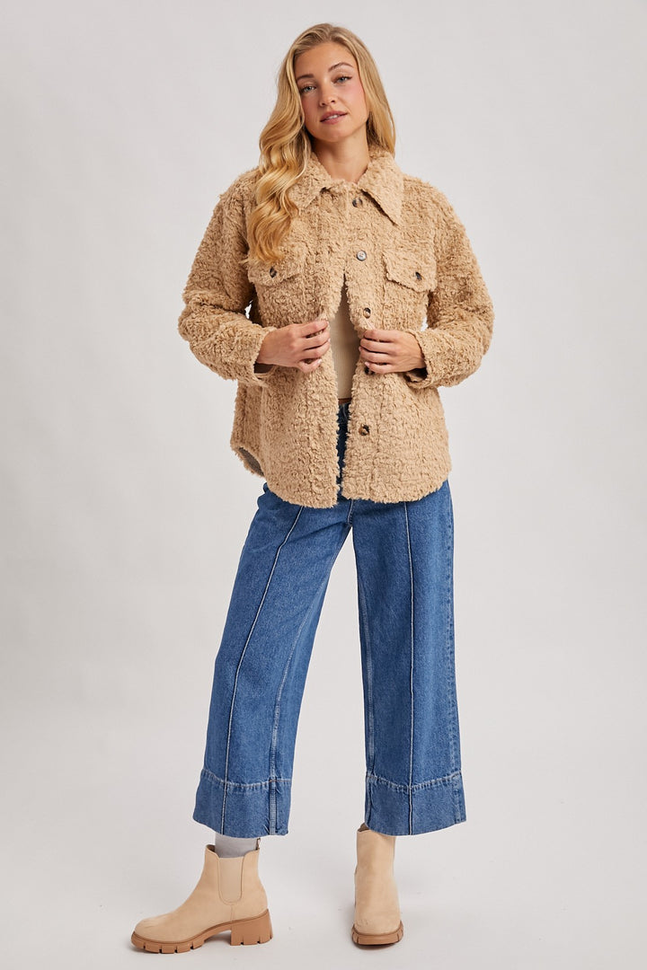 Mabel Boucle Woven Jacket