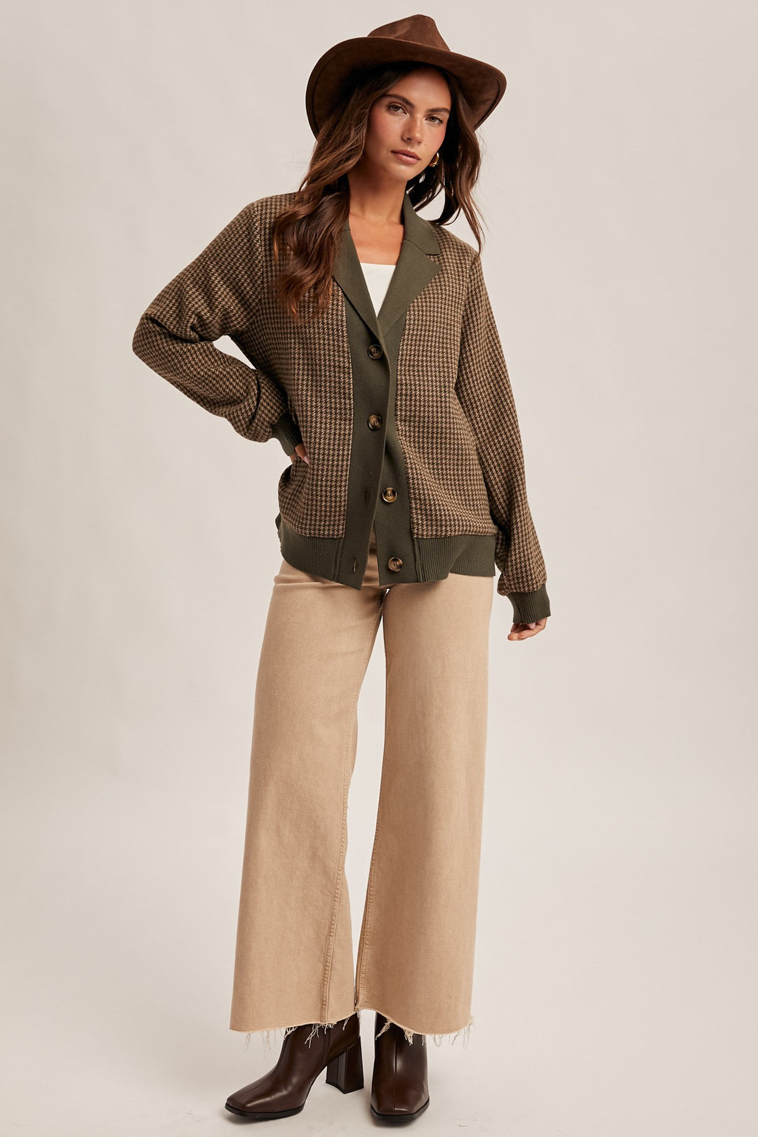 Missoula Mixed Media Tweed Cardigan