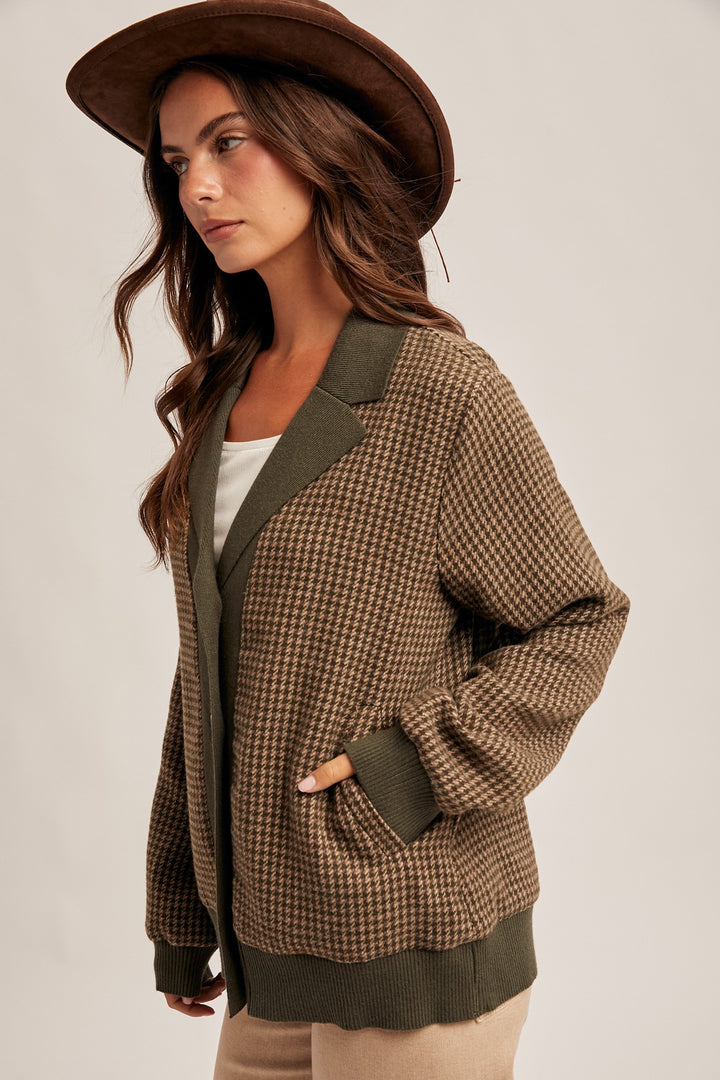 Missoula Mixed Media Tweed Cardigan