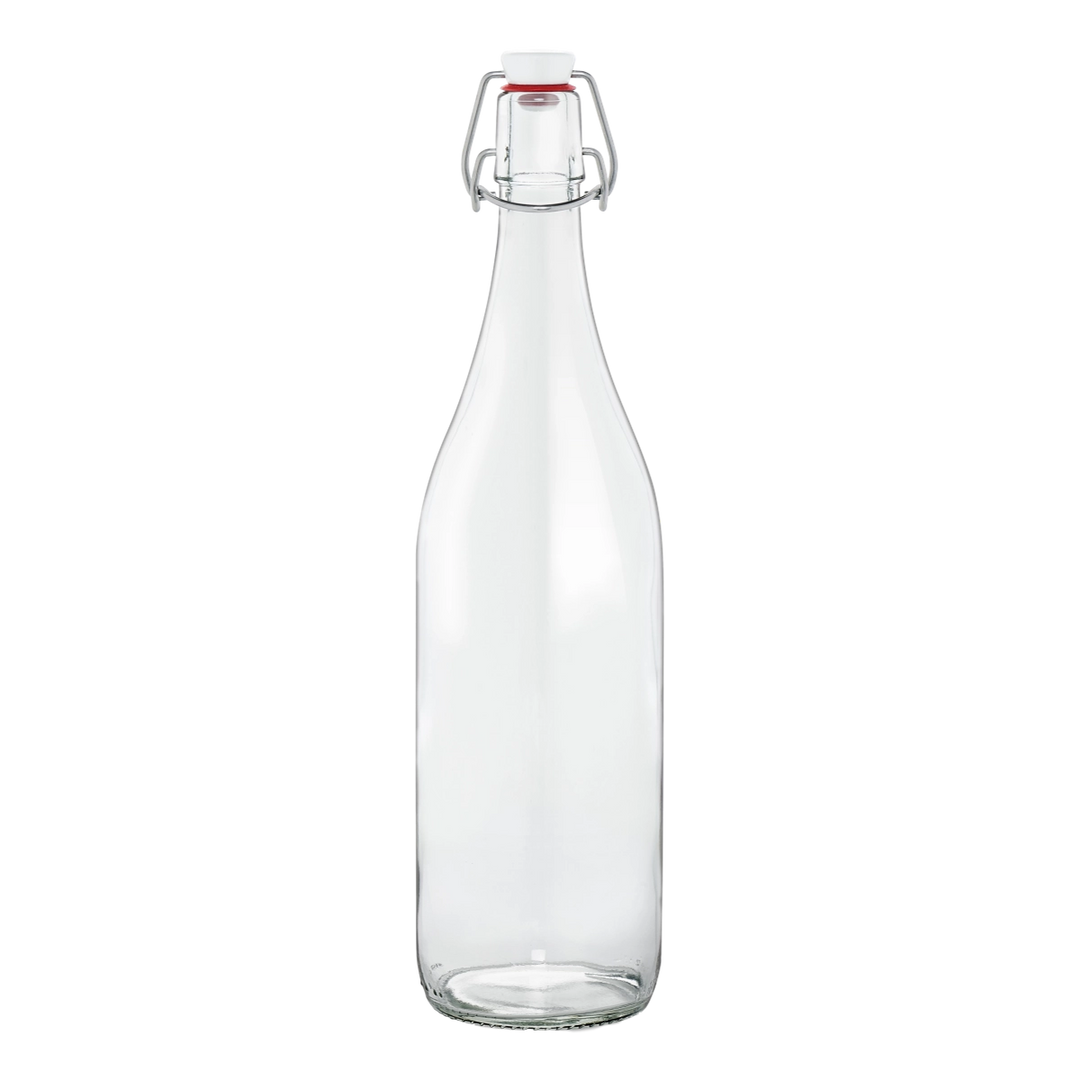 1L French Glass Swing Top Bottle