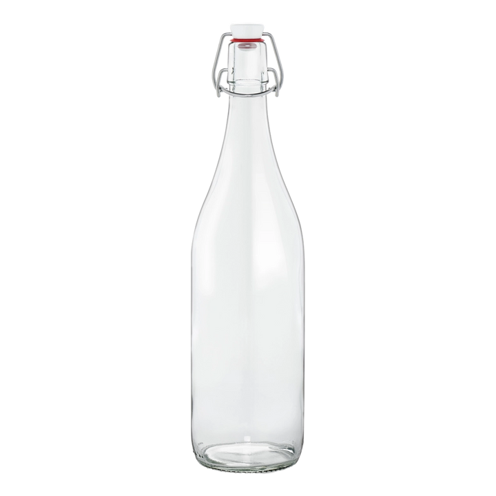 1L French Glass Swing Top Bottle