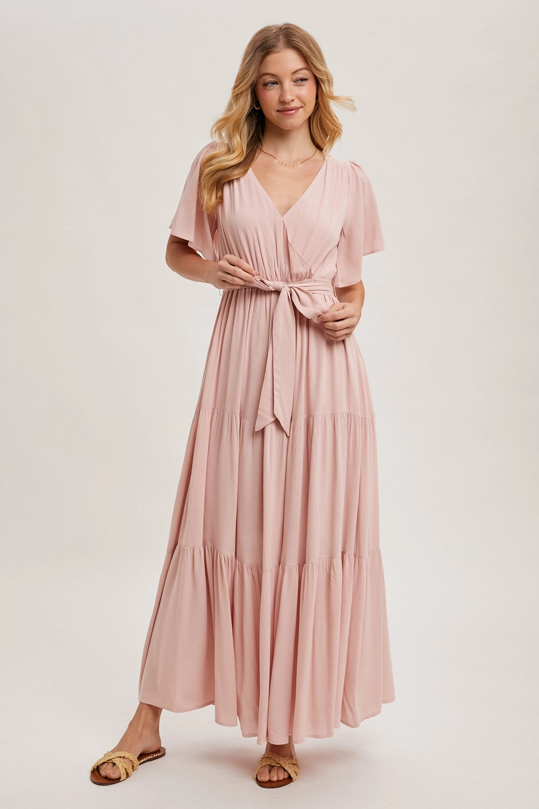 Tallia Tiered Maxi Sundress