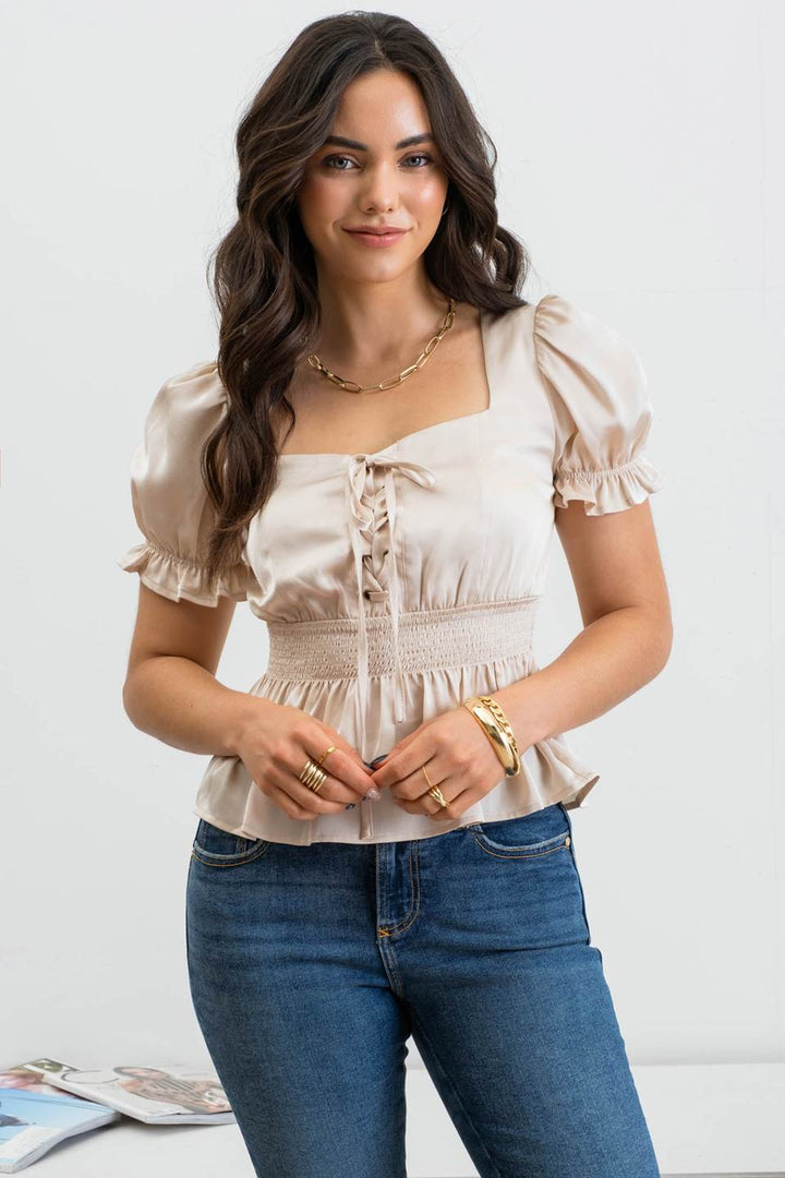 Sophia Puff Sleeve Blouse