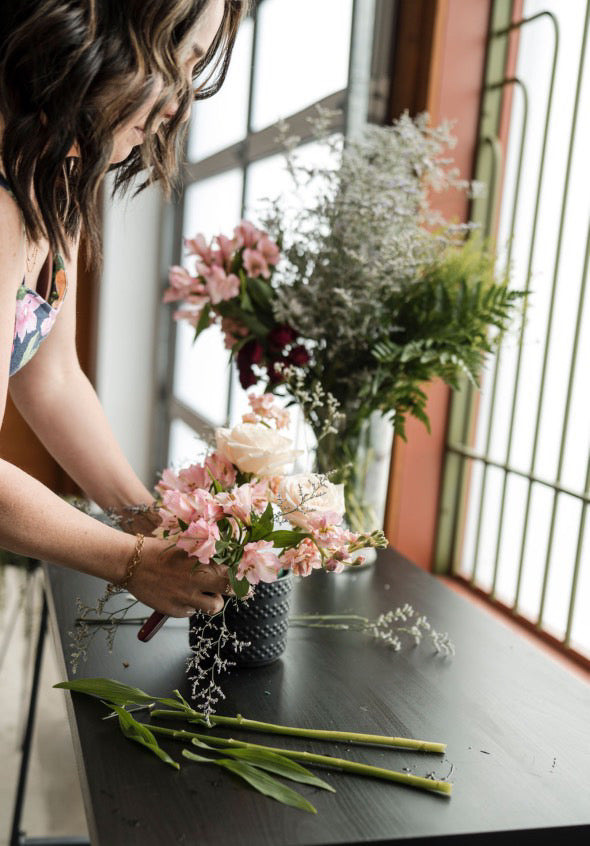 Valentine's Floral Arrangement Workshop