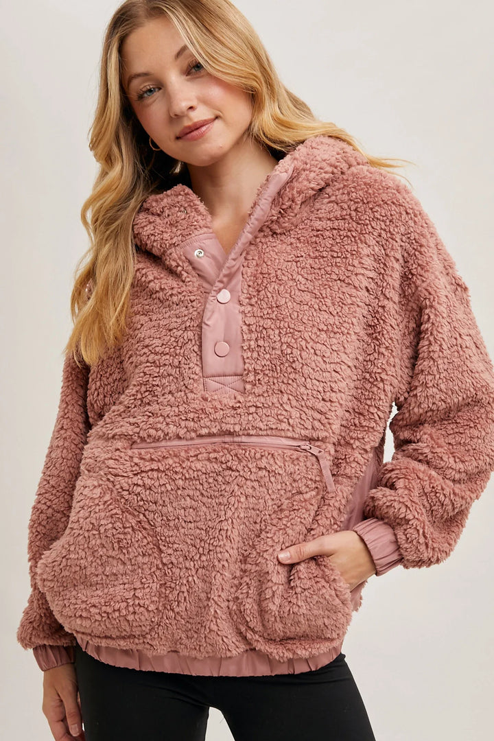 Sadie Sherpa Pullover