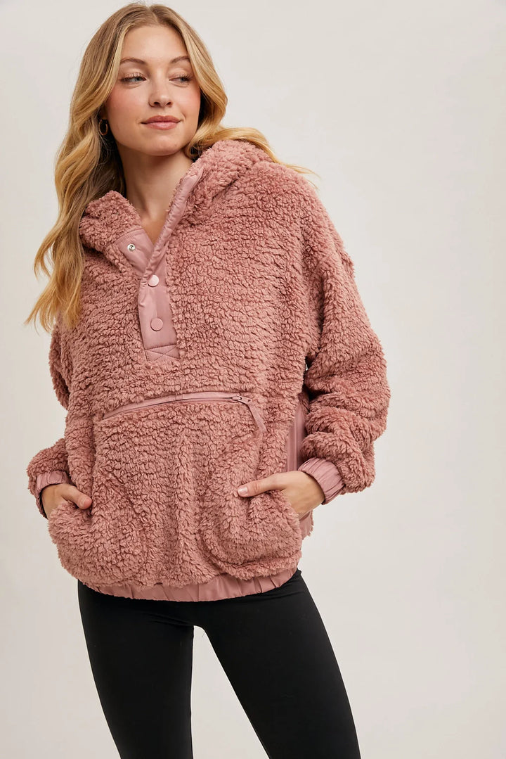 Sadie Sherpa Pullover