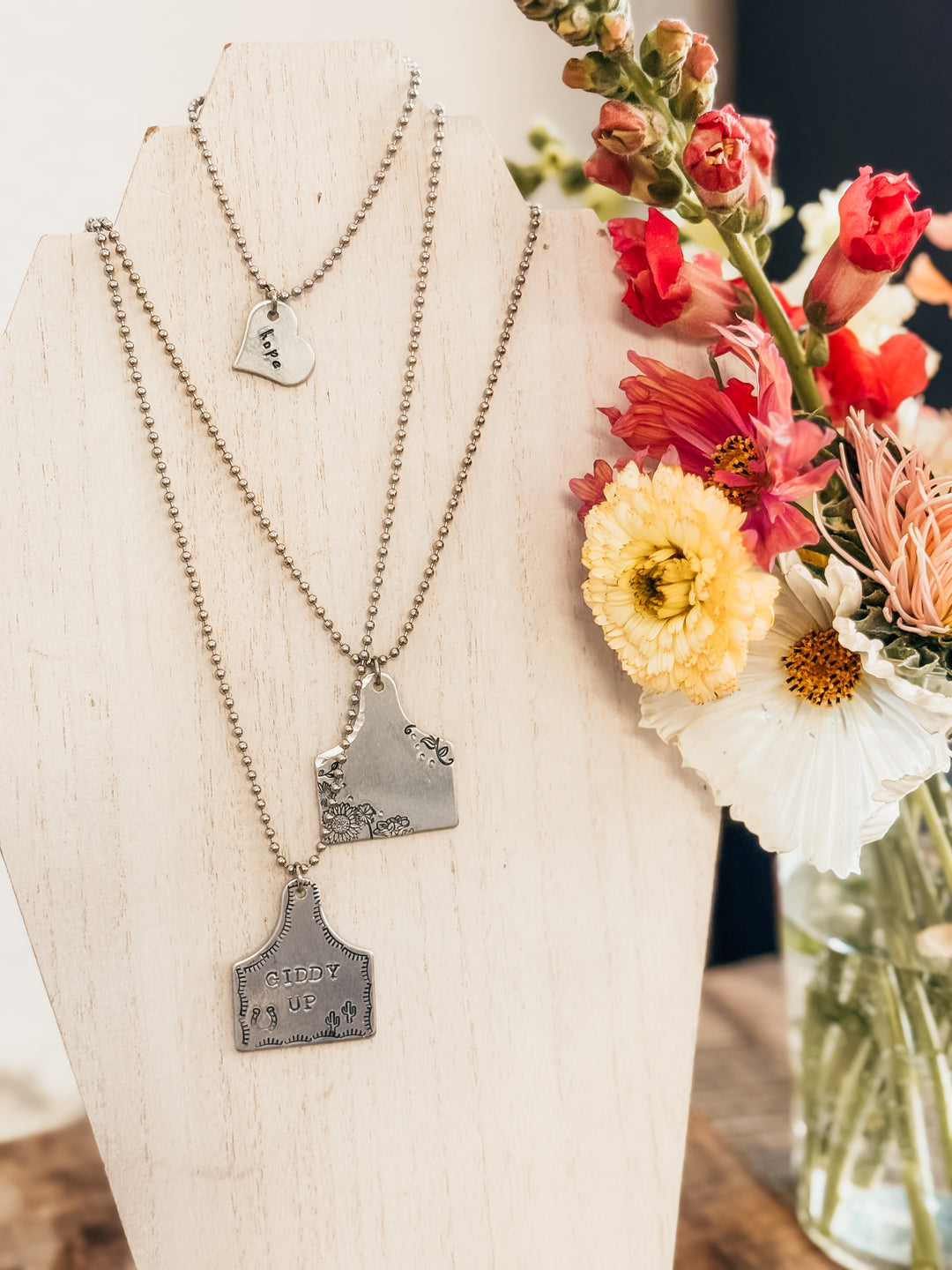 Metal Stamped Pendant Workshop