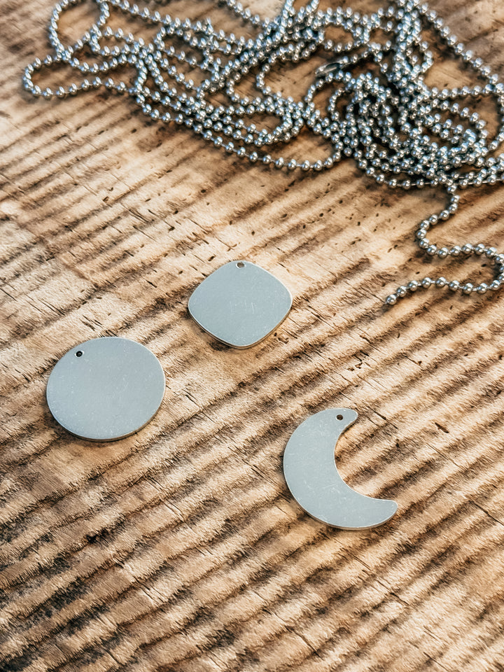 Metal Stamped Pendant Workshop