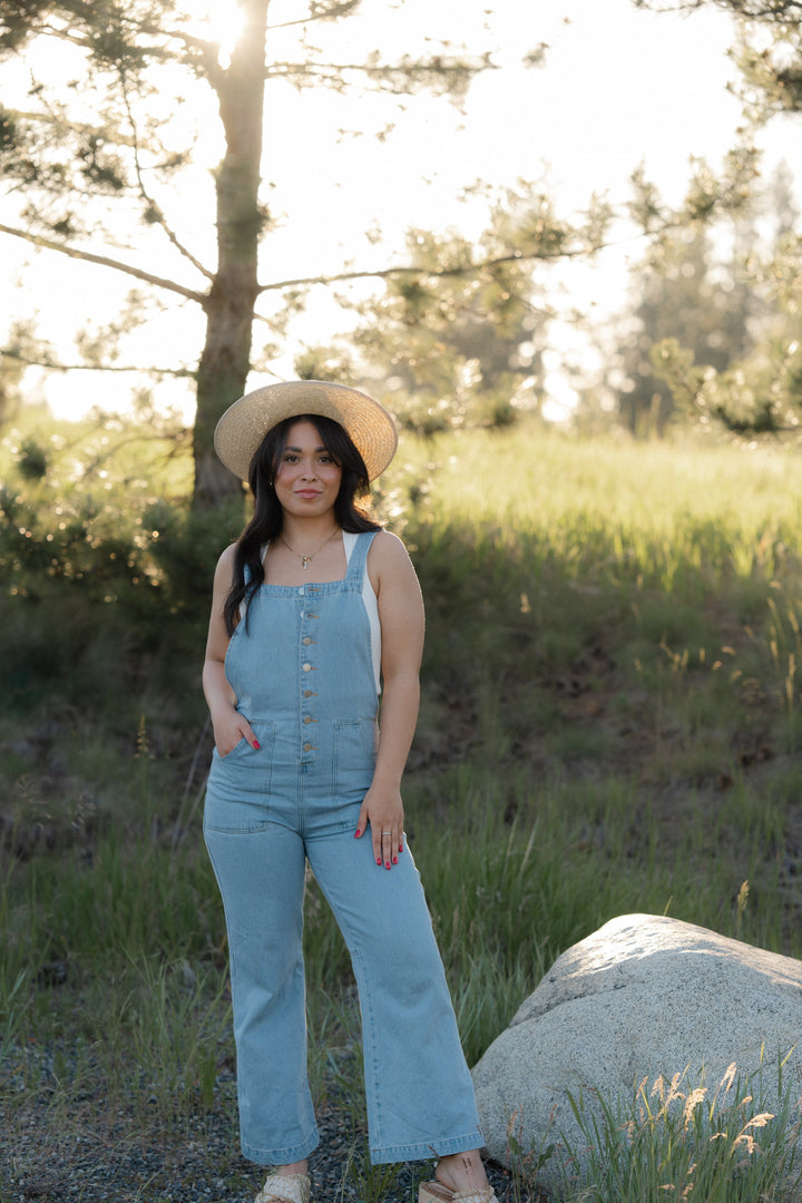 Wesley Denim Overalls