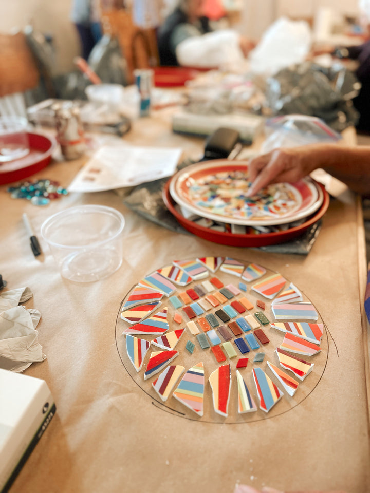Mosaic Side Table Workshop