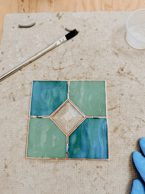 Stained Glass Pocket Window Suncatcher Workshop
