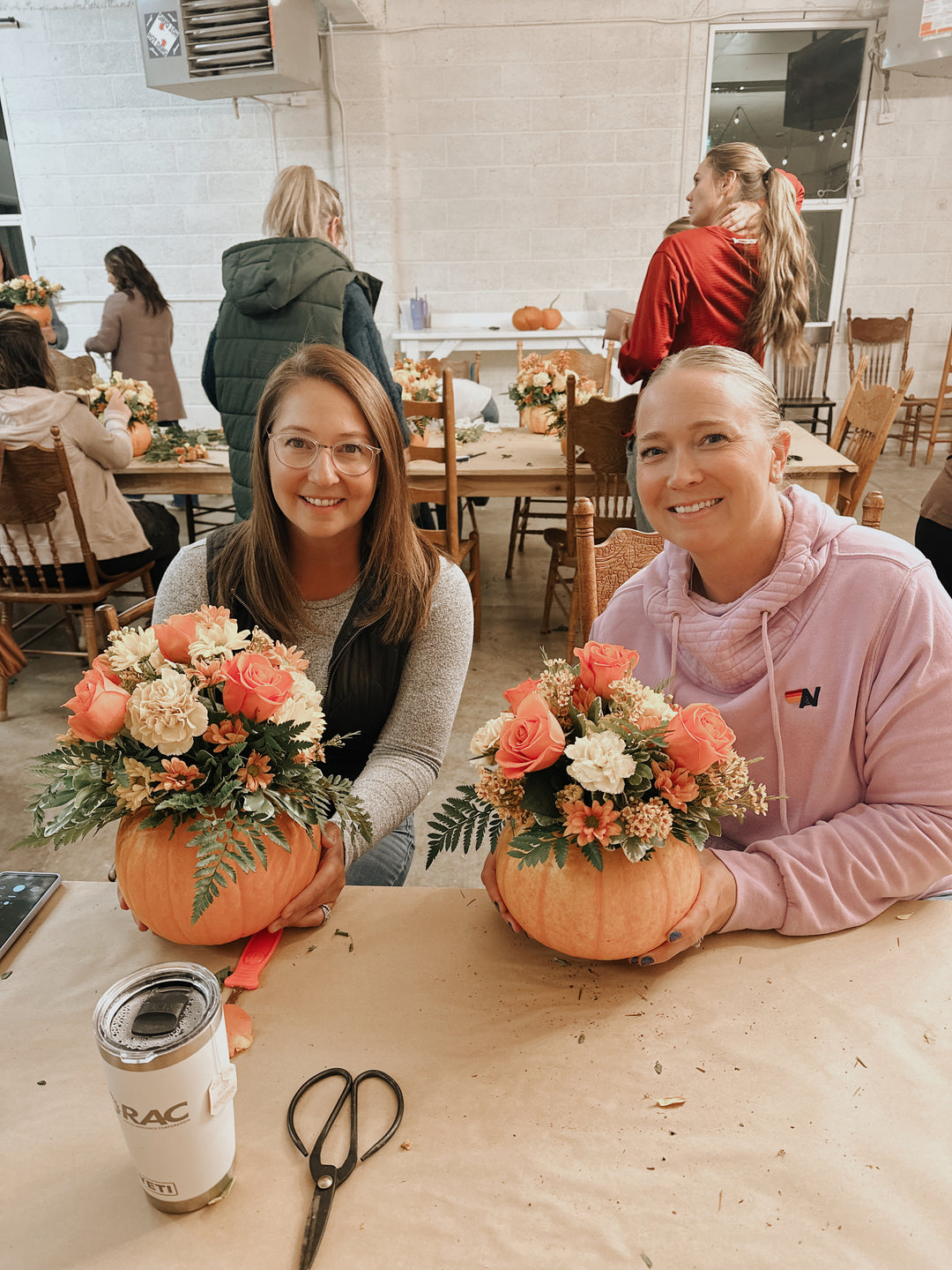 Fall Floral Pumpkin Workshop