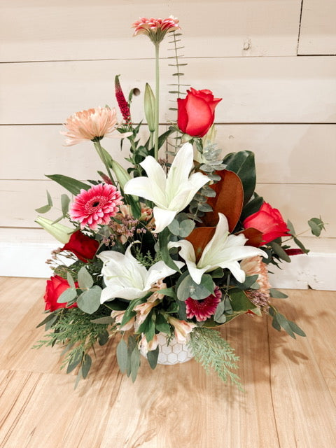 Valentines Floral Arrangement Workshop