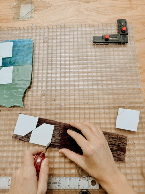 Stained Glass Pocket Window Suncatcher Workshop
