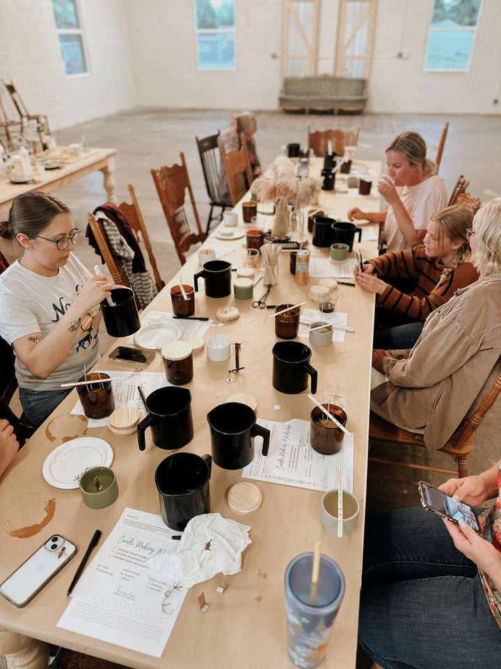 Candle Pouring Workshop