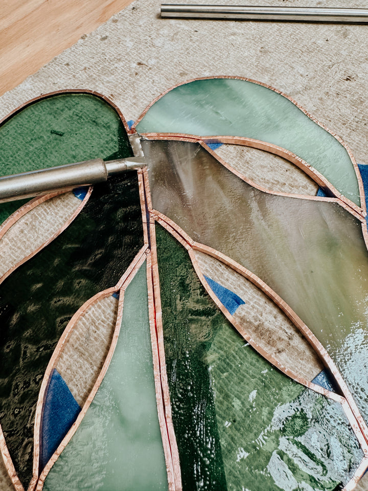 Stained Glass Monstera Workshop