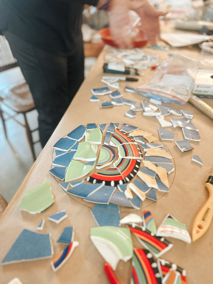 Mosaic Side Table Workshop
