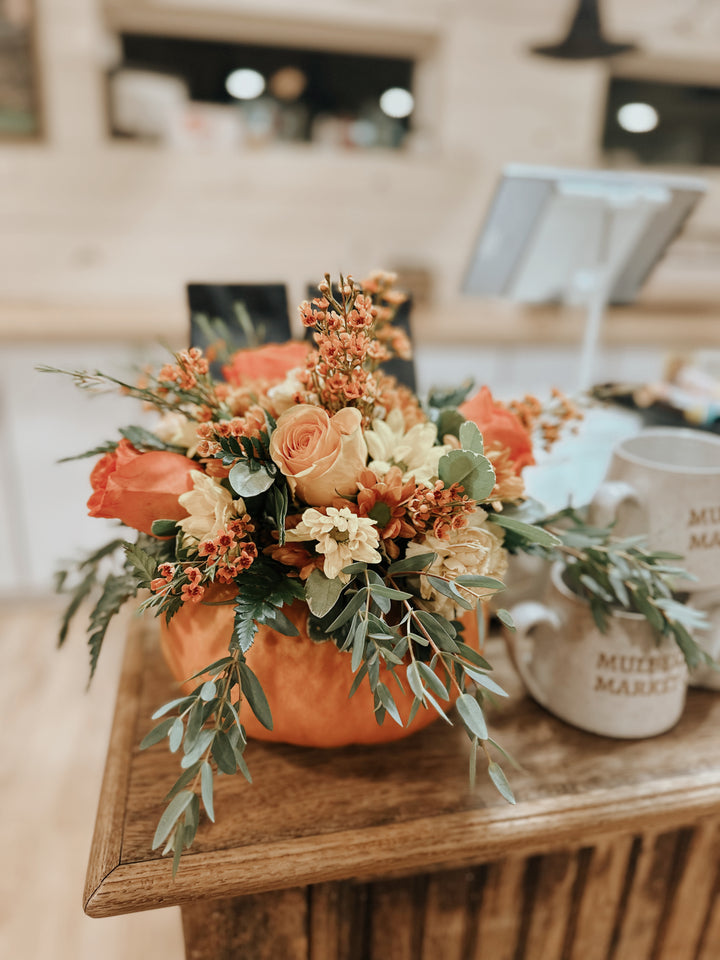 Fall Floral Pumpkin Workshop