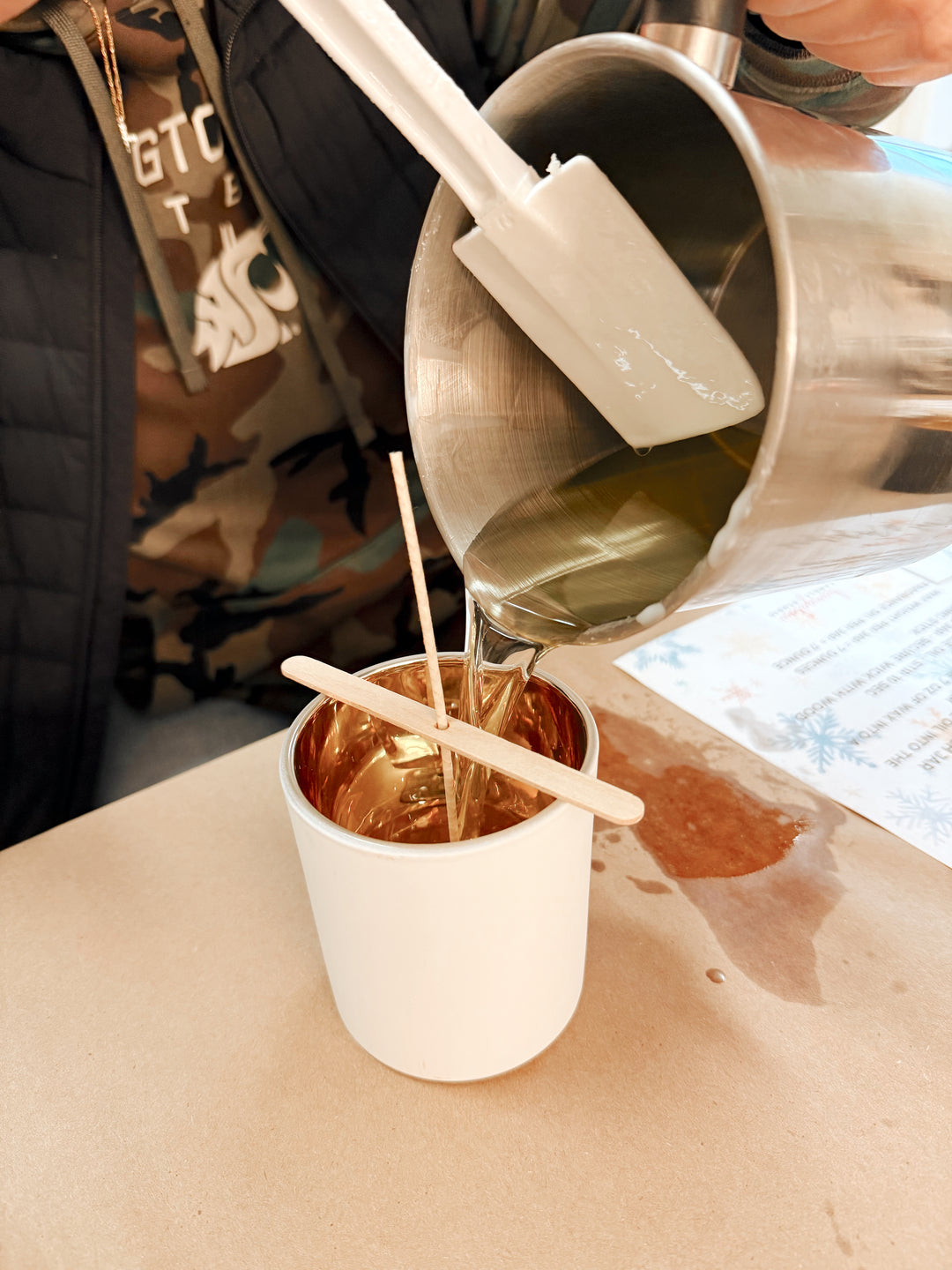 Candle Pouring Workshop