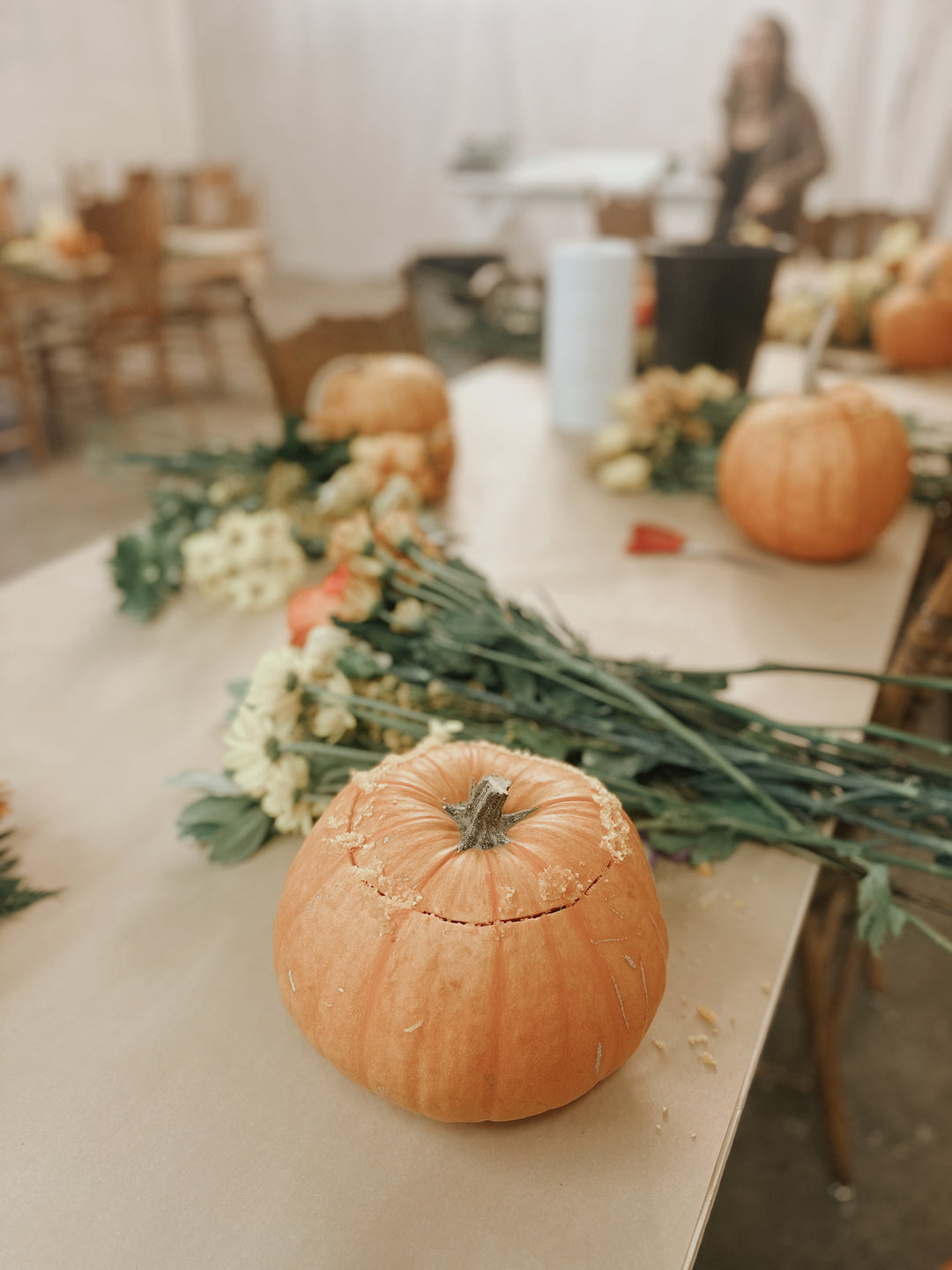 Fall Floral Pumpkin Workshop