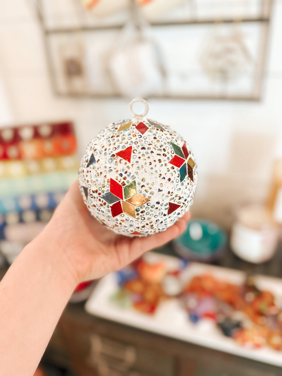 Mosaic Hanging Globes Workshop