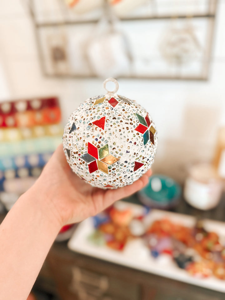 Mosaic Hanging Globes Workshop