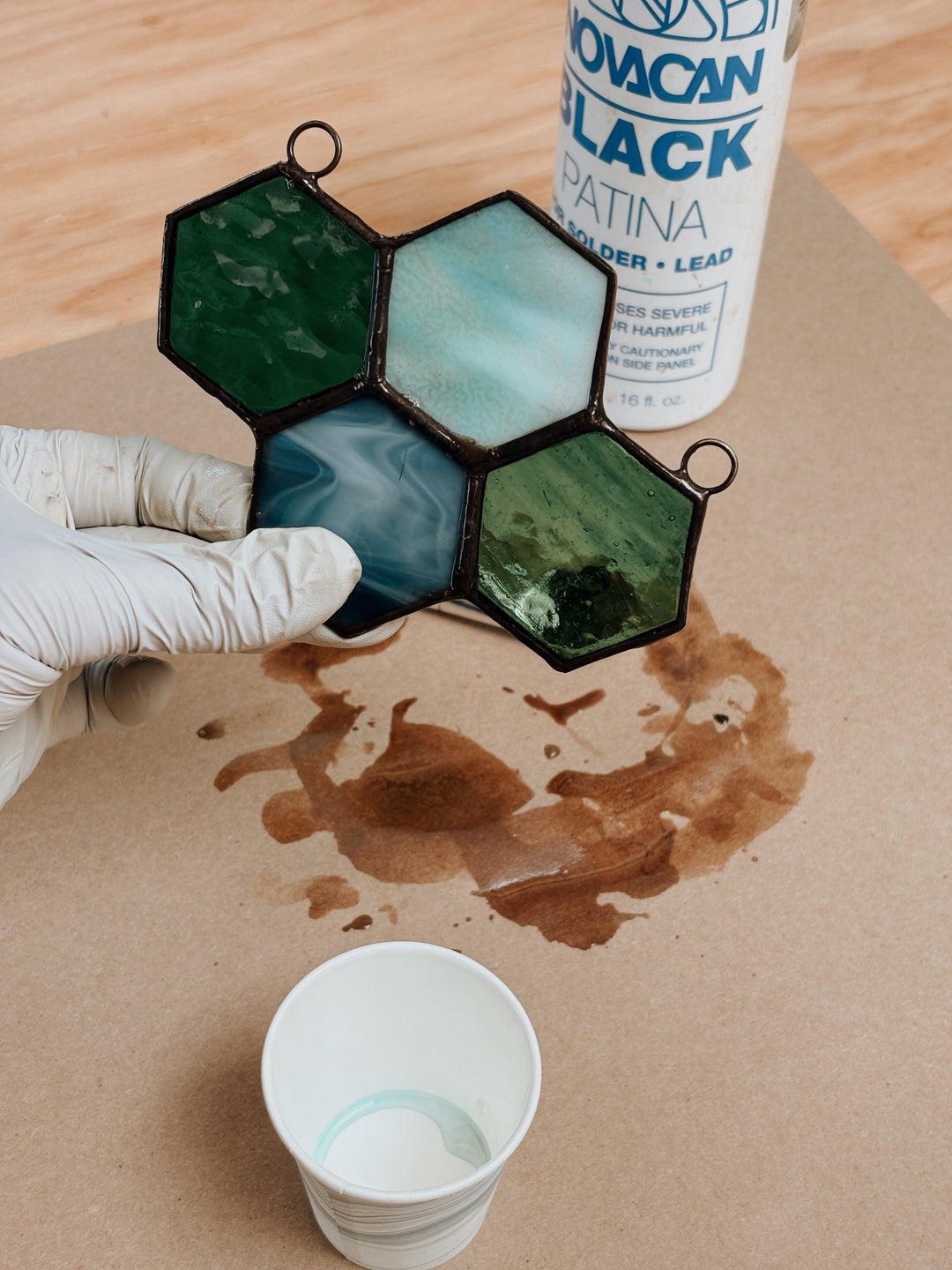 Mini Honeycomb Stained Glass Workshop