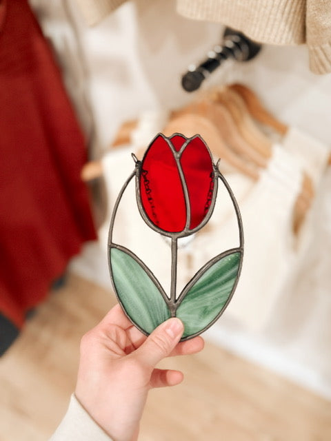 Stained Glass Tulip Workshop