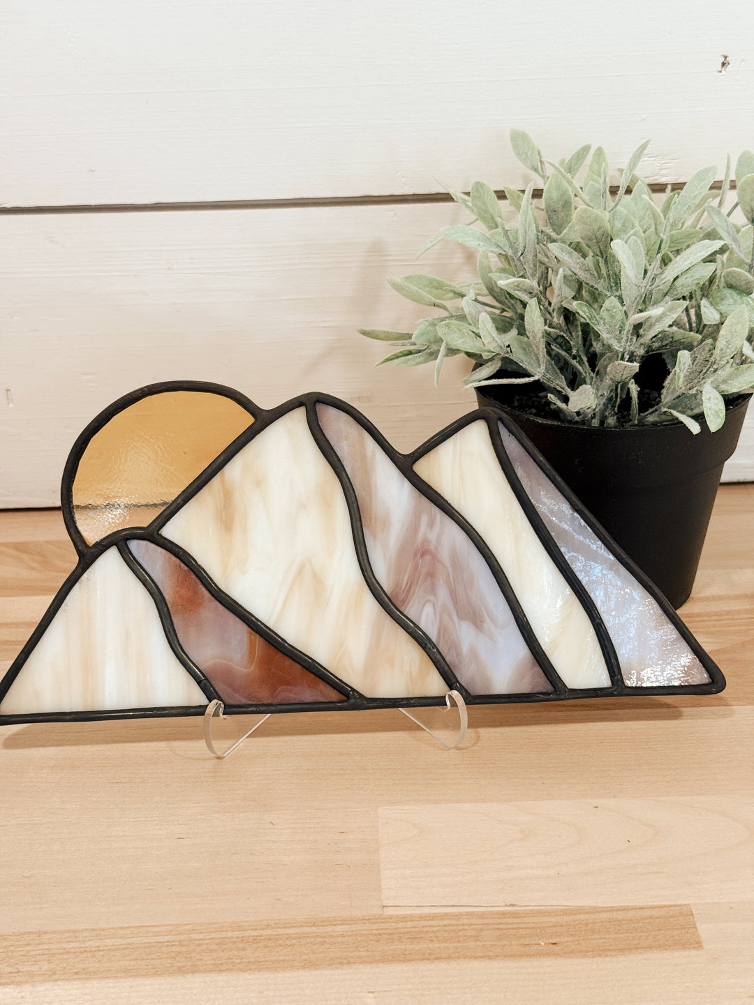Stained Glass Mountain Scene Workshop