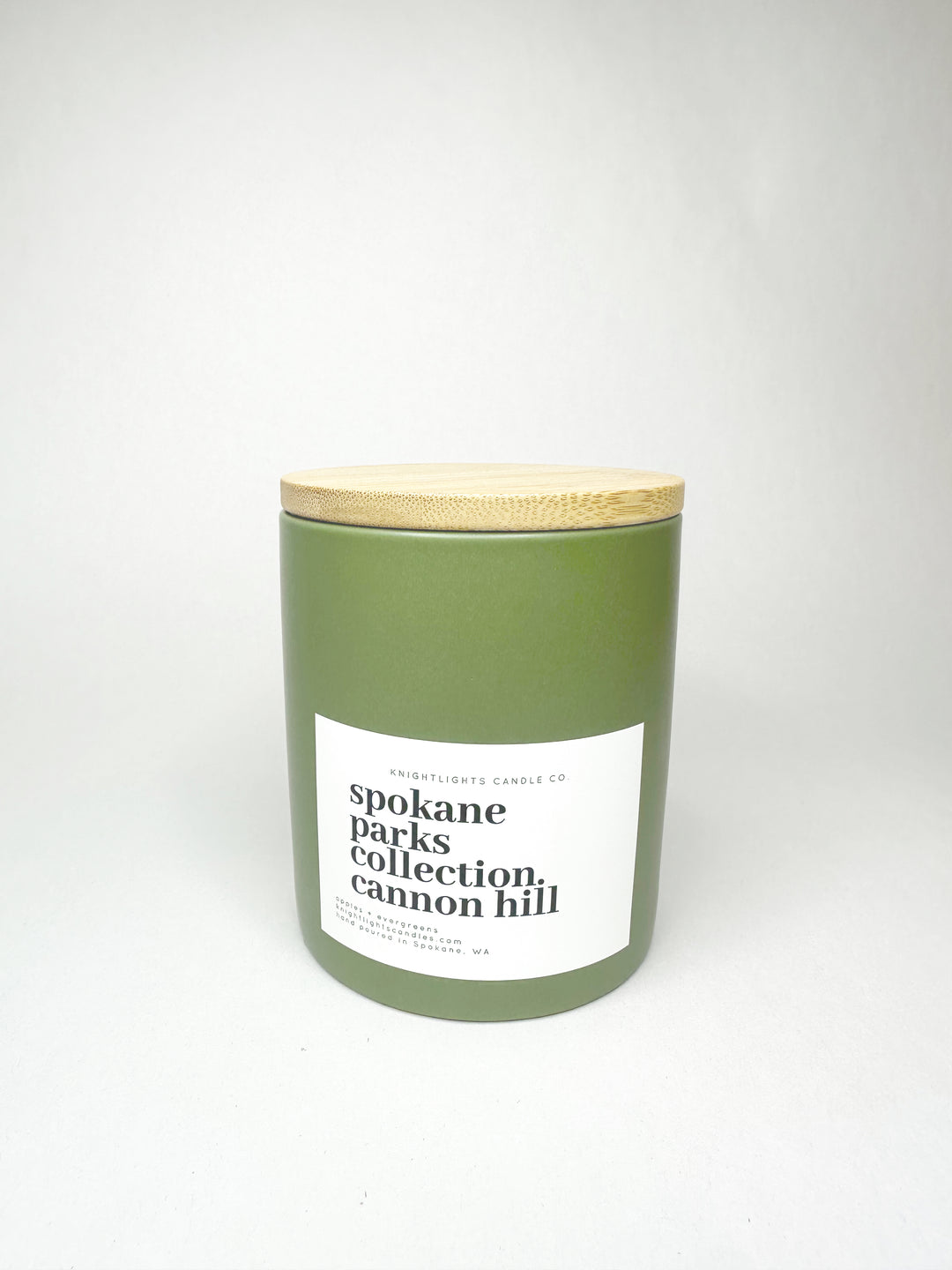 Spokane Parks Collection Candle