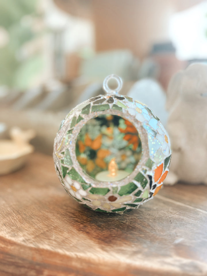 Mosaic Hanging Globes Workshop