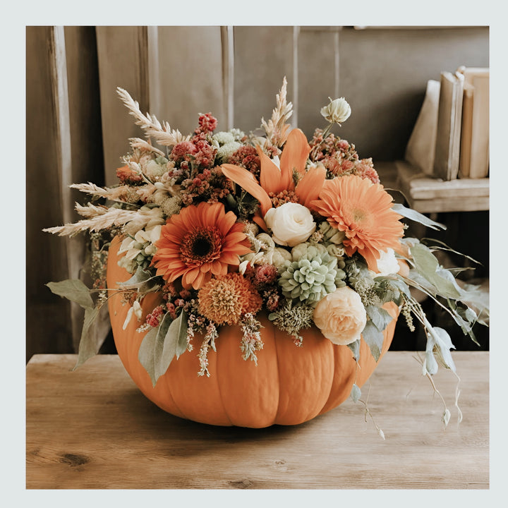 Fall Floral Pumpkin Workshop