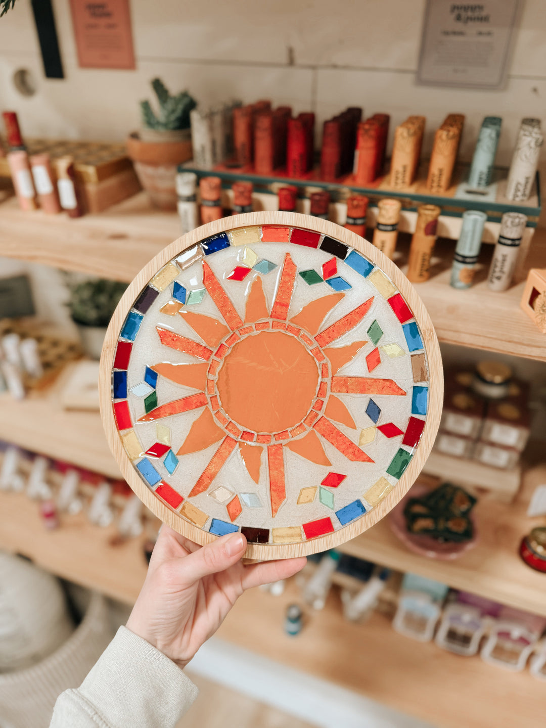 Mosaic Lazy Susan Workshop