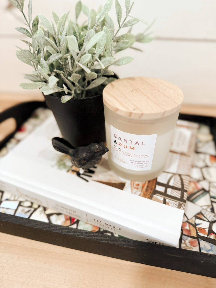 Mosaic Serving Tray Workshop
