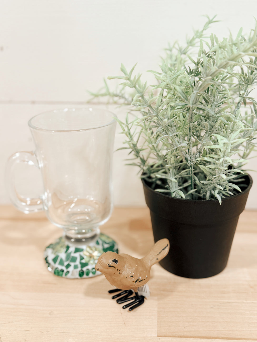 Mosaic Irish Coffee Mug Workshop