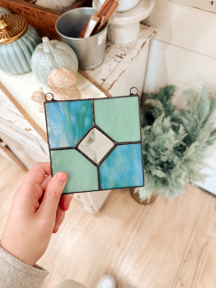 Stained Glass Pocket Window Suncatcher Workshop
