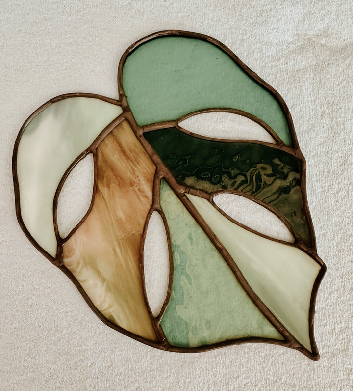 Stained Glass Monstera Workshop