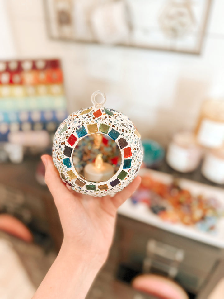 Mosaic Hanging Globes Workshop