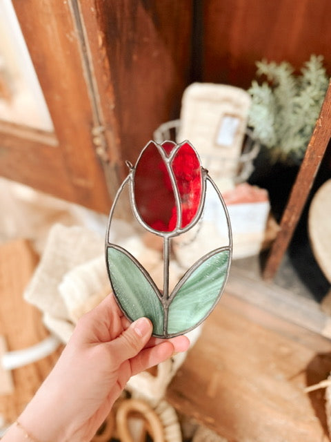 Stained Glass Tulip Workshop