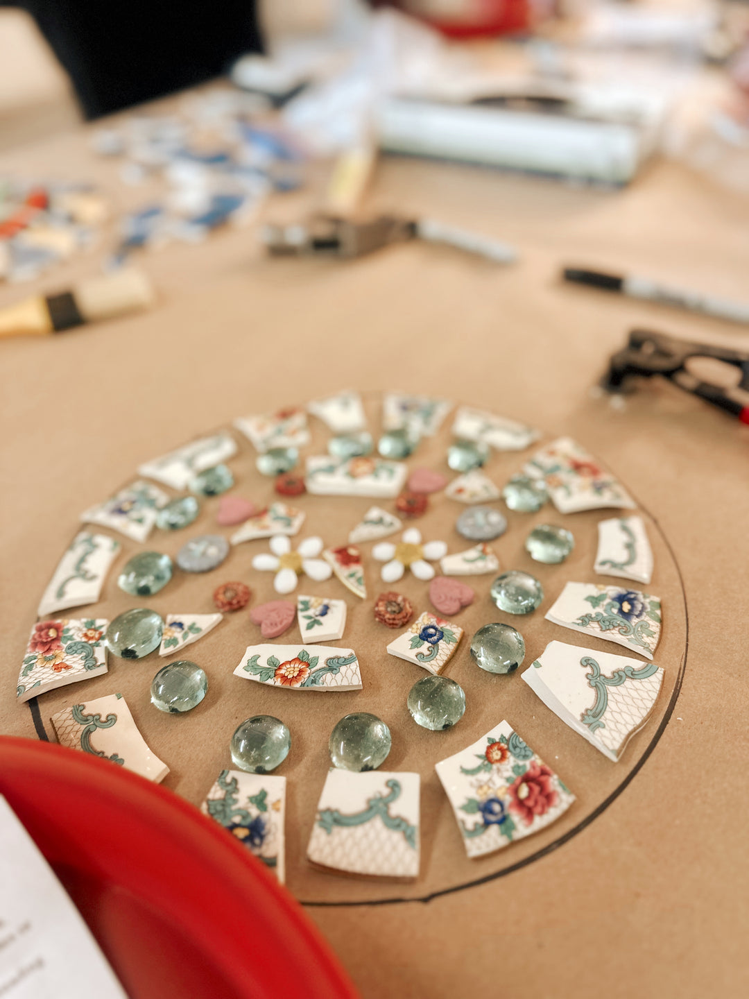 Mosaic Side Table Workshop